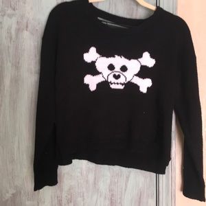 Hot Topic Ripped Back Sweater Worn Once